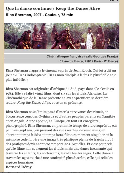 Ovahimba cinemathèque