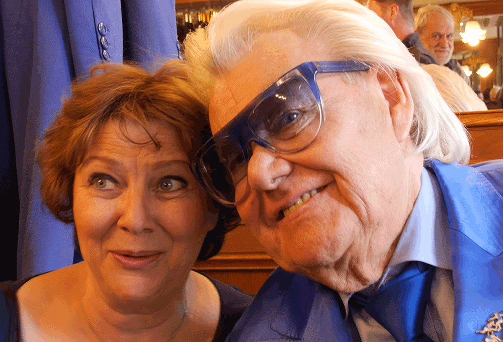Le 16 mai 2014 Michou avec France Fannel à La Mascotte / Rina sherman