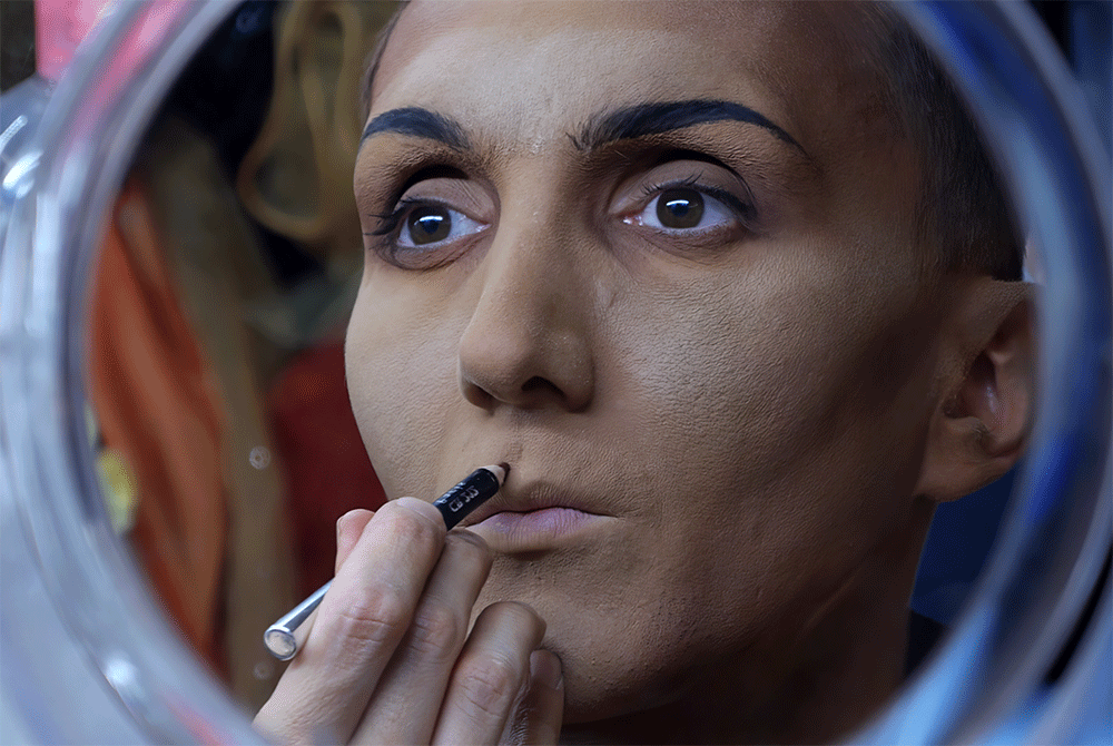 Michou, c'est moi ! le film / Rina Sherman L3 octobre 2014, coullisses de création de Stromae / Fabian https://www.rinasherman.com/films/grands-portraits/michou-cest-moi-le-film-2013-2016/ @fabspectacle