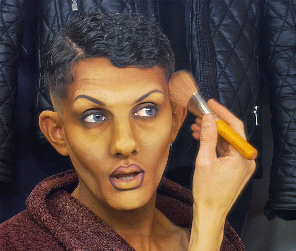 Michou, c'est moi ! le film / Rina Sherman Tests de nouvelle lumière pour "Stromae", le 30 octobre 2014 @fabspectacle Fabien https://www.rinasherman.com/films/grands-portraits/michou-cest-moi-le-film-2013-2016/