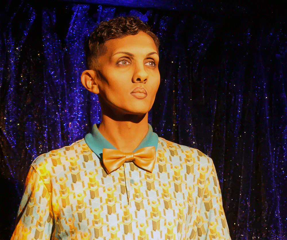 Michou, c'est moi ! le film / Rina Sherman Tests de nouvelle lumière pour "Stromae", le 30 octobre 2014 @fabspectacle Fabien https://www.rinasherman.com/films/grands-portraits/michou-cest-moi-le-film-2013-2016/